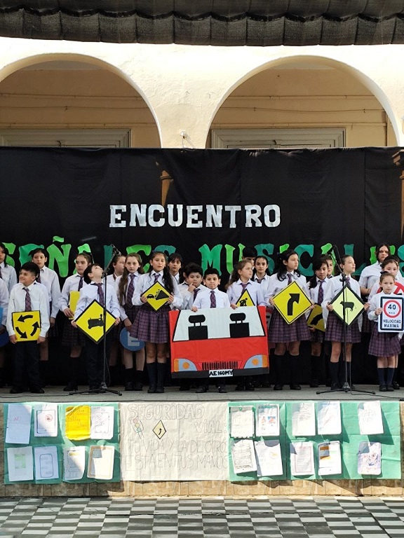 Jornada artística para generar conciencia vial