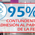 Con un 95% de adhesión, es contundente el paro de la FEB en toda la provincia