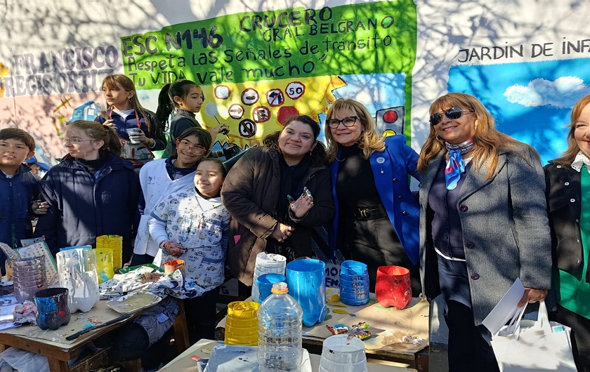 Murales para generar conciencia vial desde la infancia