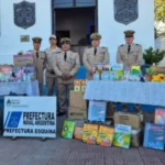 Los Veteranos de Guerra de Prefectura entregaron donaciones a escuelas rurales de Corrientes