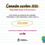 El Gobierno anunció Canasta Escolar con importantes descuentos: Kits de útiles por $12.999