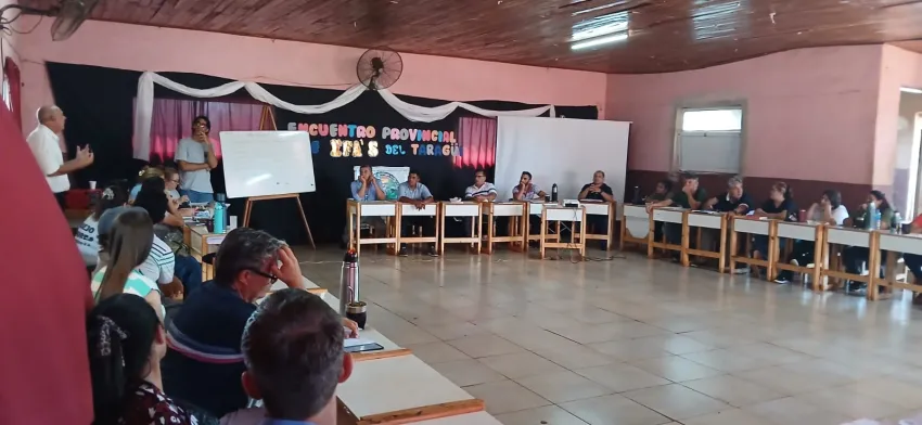 Docentes rurales expusieron demandas de las Escuelas de la Familia Agrícola