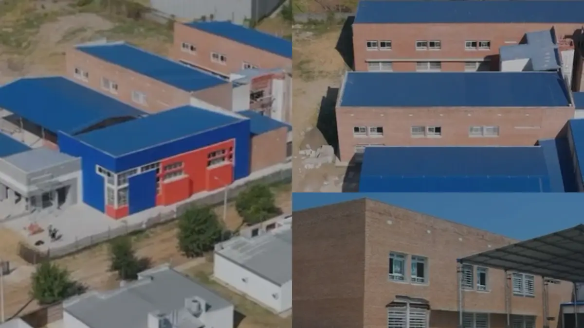 Escuela del Ponce: la obra avanza en un 80% y estiman que estará lista a mitad de año