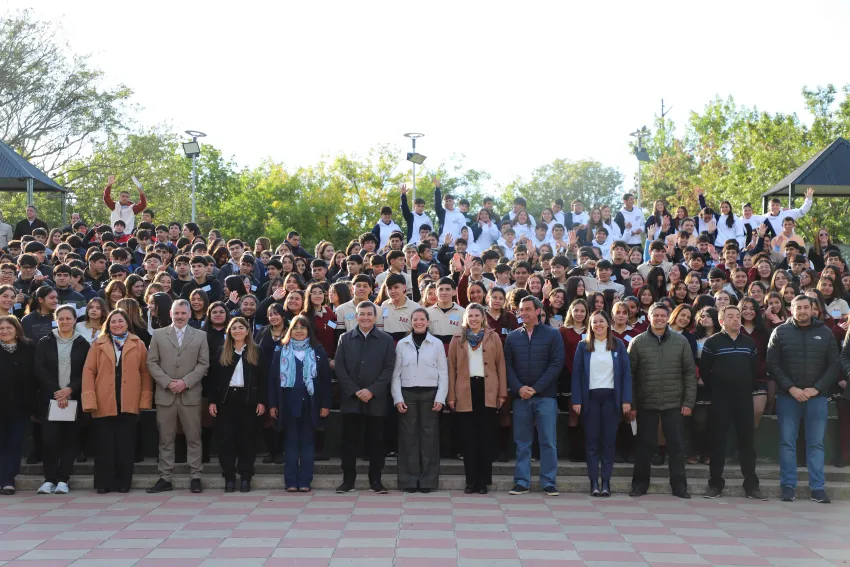 Más de 500 estudiantes de Curuzú prometieron lealtad a la Constitución Nacional y de Corrientes