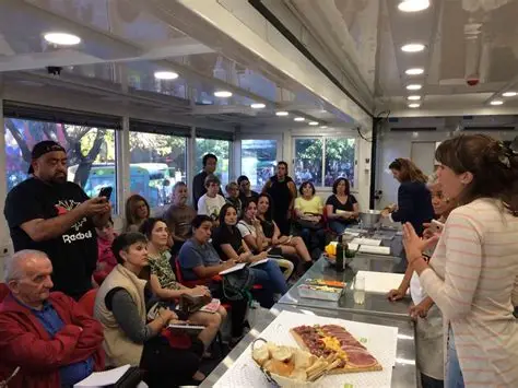 El ATM gastronómica del INET participó de la feria gastronómica Gustar con capacitaciones y charlas para el público