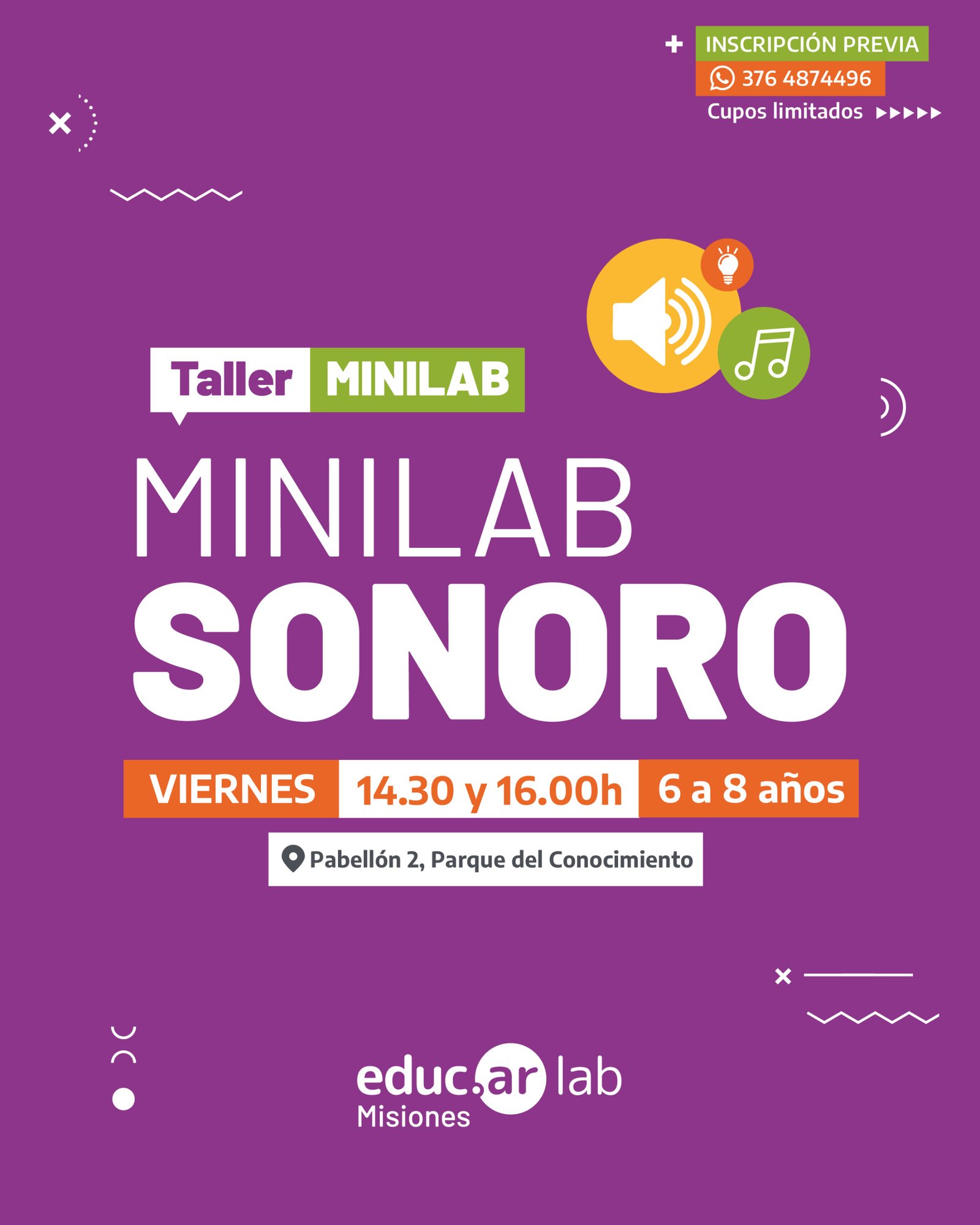 Tras la participación en Vacaciones invernales, Educar Lab Misiones retoma sus talleres