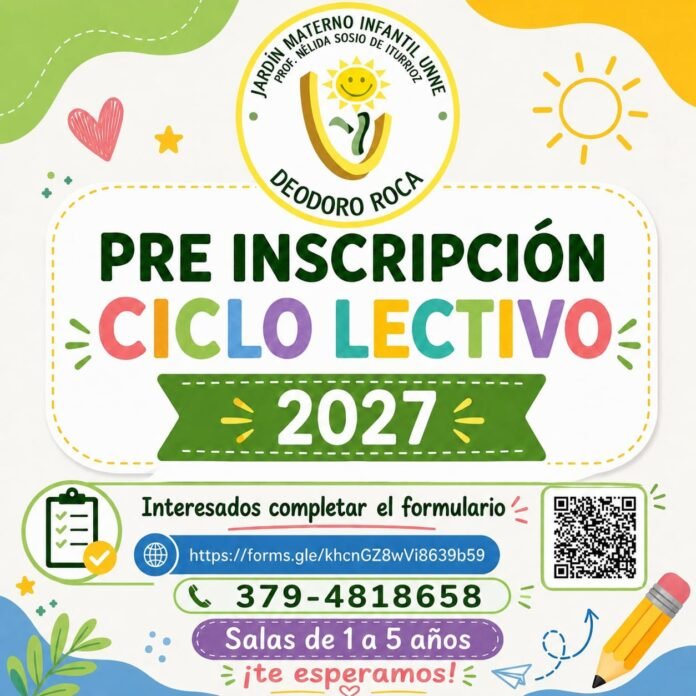 El Jardín de la UNNE ubicado en Campus Deodoro Roca abrió su preinscripción 2027