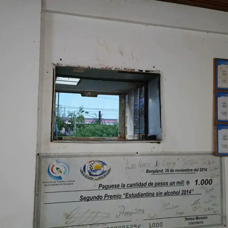 Paso de los Libres: indignación por el robo y destrozos en el comedor de la Escuela Técnica
