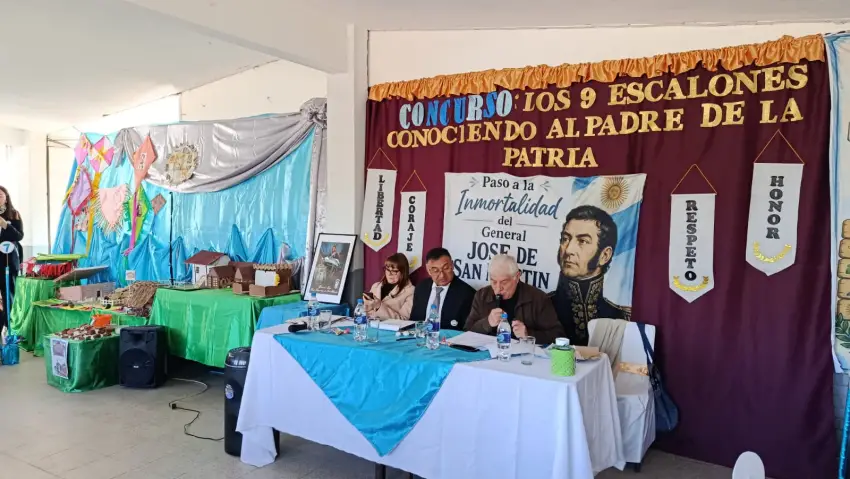 Instancia provincial del concurso “Los 9 escalones: Conociendo al Padre de la Patria”