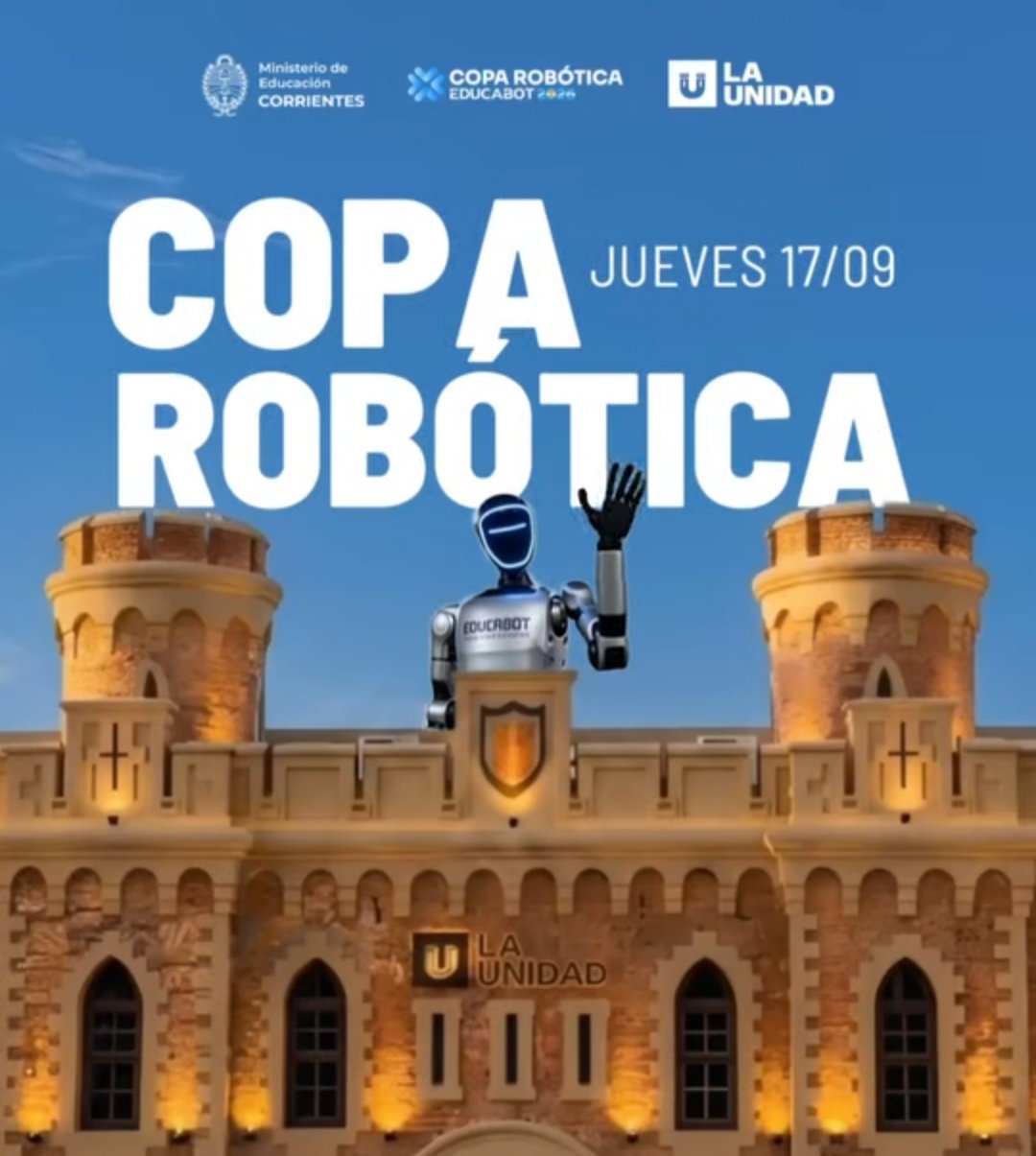 Más de 120 estudiantes buscan representar a Corrientes en la Copa Robótica Educabot 2026