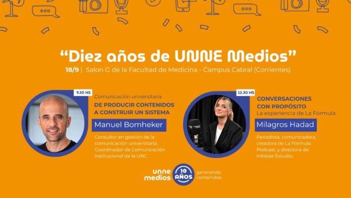 Comunicación universitaria con Manuel Bomheker y “La Fórmula”, con Milagros Hadad