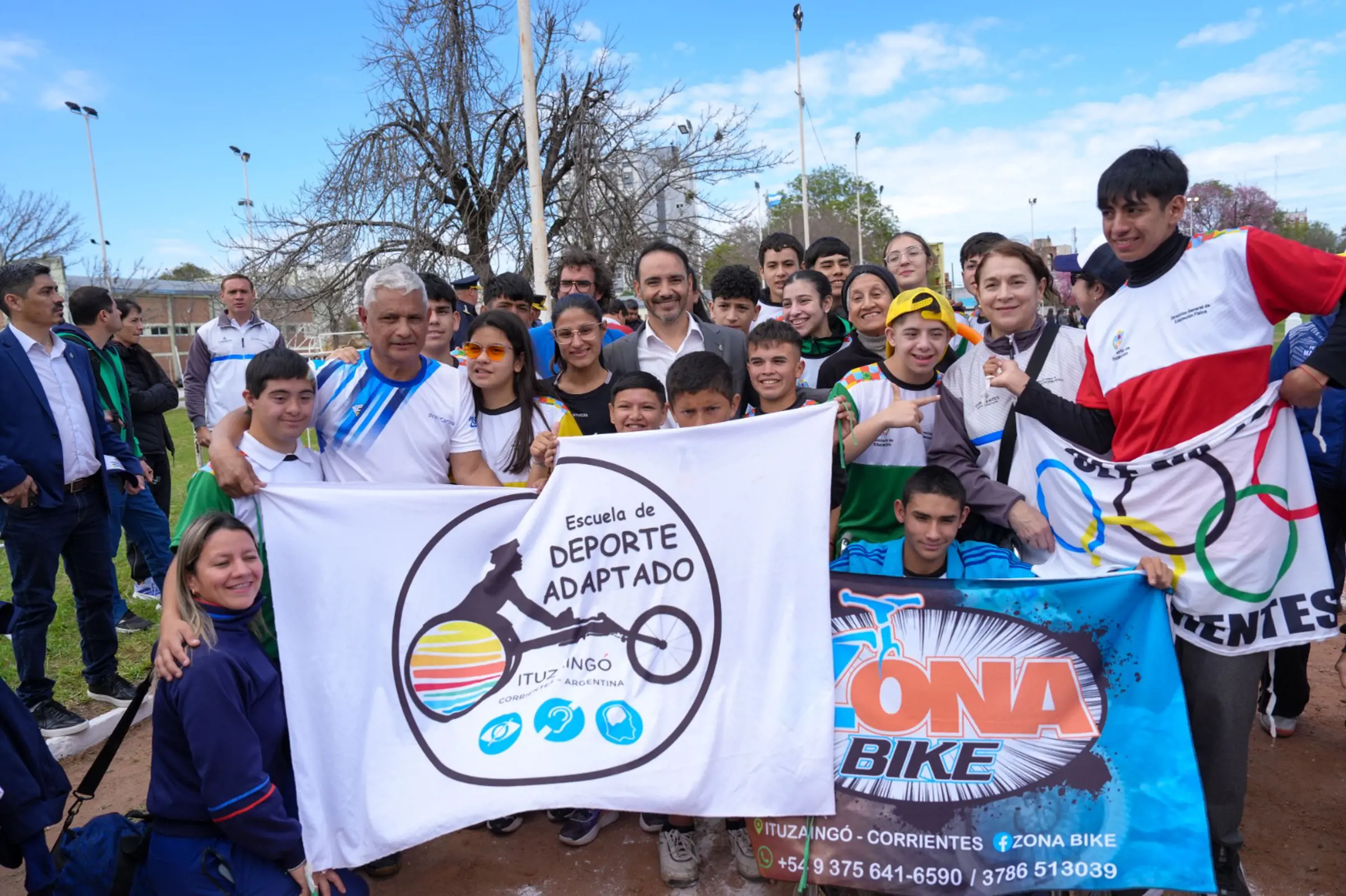 Valdés ratificó un fuerte respaldo al deporte en los Interescolares Provinciales