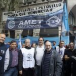 AMET marchó en defensa de la educación pública