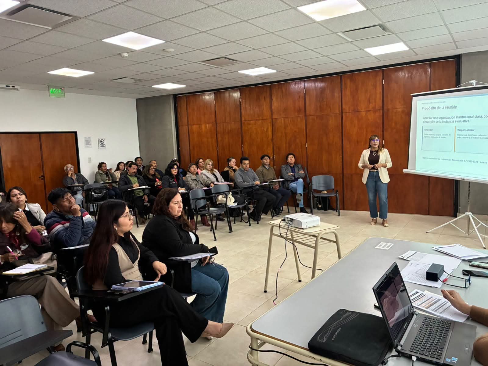 𝗜ngreso a primer año 𝟮𝟬𝟮𝟳: 𝗘ducación coordina criterios para la instancia evaluativa